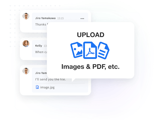 Support for PDF and image uploads