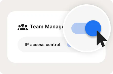 ドメインでの制限、データ保護