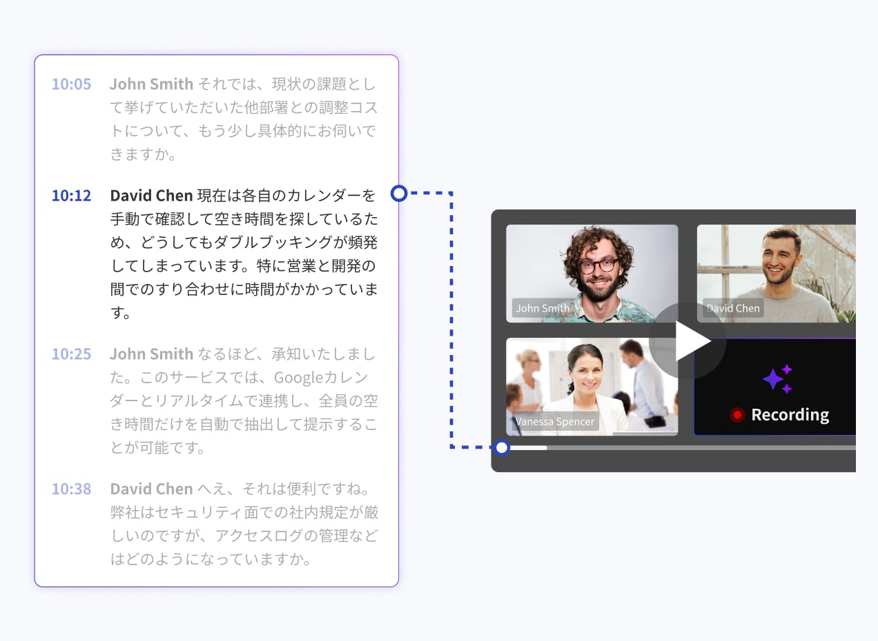 AI文字起こし(ミーティング記録)