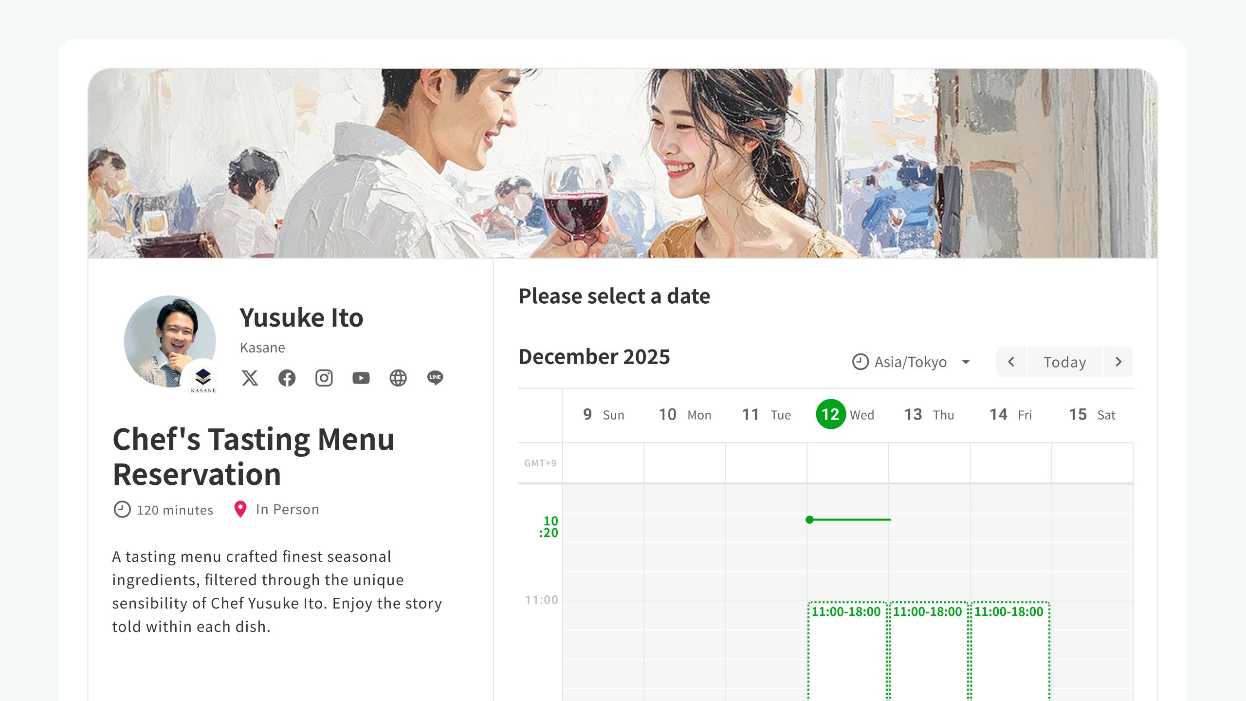 Launch booking pages quickly