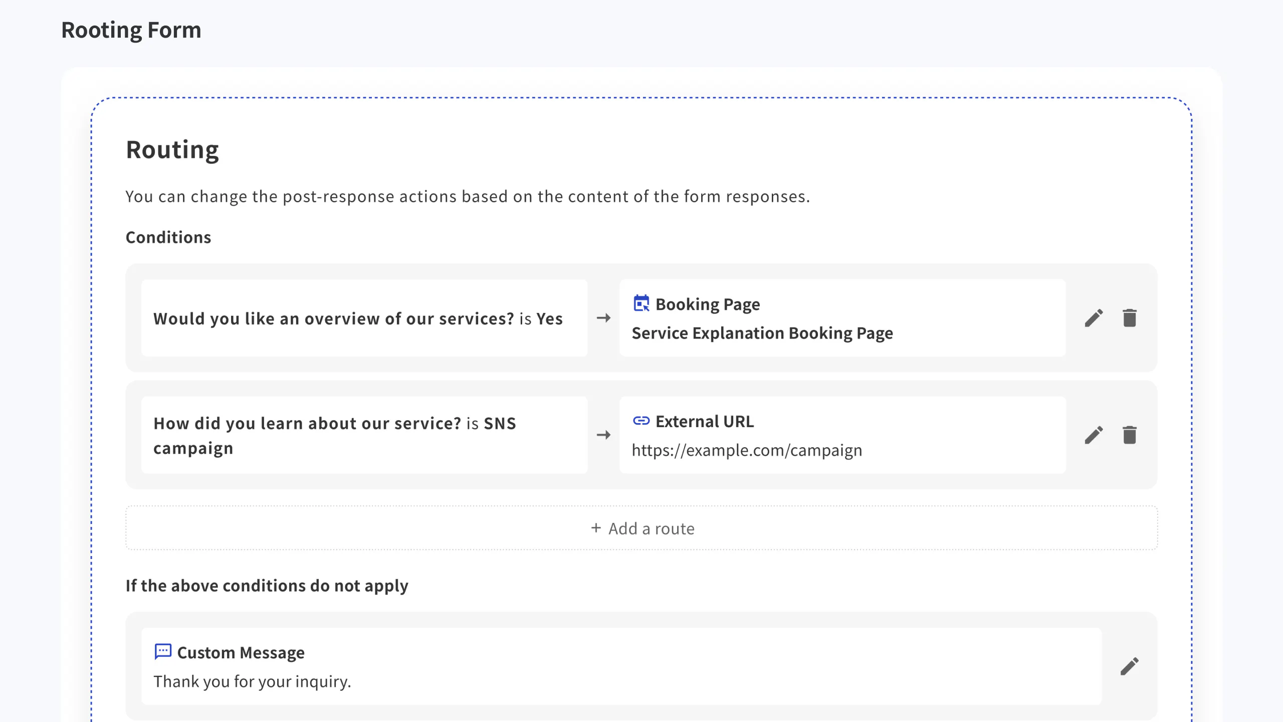 Customize what happens after submission